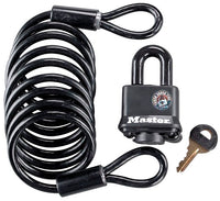 Master Lock 613dat Padlock & Spare Tire Cable