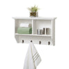 Zenith Products 15.25 in. H X 23 in. W X 7 in. L White Wall Shelf