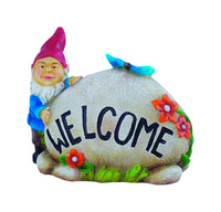 Le Power Polyresin Multi-color 5.25 in. Welcome Gnome Key Hider Statue (Pack of 6)