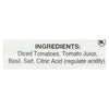 Delallo Imported Italian Diced Tomatoes  - Case of 12 - 28 OZ