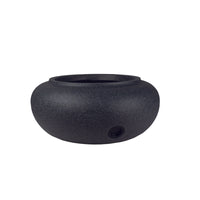 HC Companies Clay/Granite Plastic Outdoor Round Hose Pot 9.38 H x 21 Dia. in.