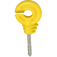 Parmak Wood Post Insulator Yellow