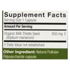 Genceutic Naturals Organic Milk Thistle - 350 mg - 60 Capsules