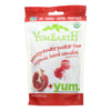 Yummy Earth Organic Candy Drops Pomegranate Pucker - 3.3 oz - Case of 6