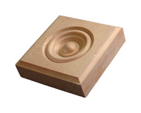 ROSETTE 3.5" PINE RTB35 (Pack of 12)