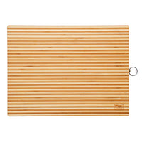 Chicago Cutlery 16 in.   L X 12 in.   W X 1 in.   T Bamboo Cutting Board