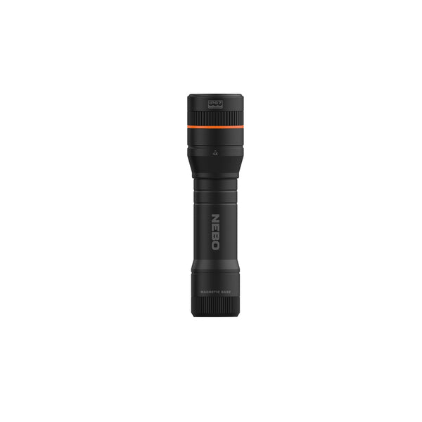 Atomic Beam 1200 Lumens Black LED Flashlight AAA Battery