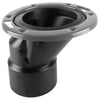 Charlotte Pipe ABS Offset Closet Flange 4 in.