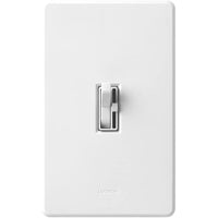 Lutron Toggler Ivory 600 W Slide Dimmer Switch 1 pk