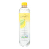 Sanavi Sparkling Spring Water - Organic Lemon - Case of 12 - 17 Fl oz.