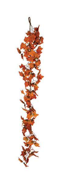 Celebrations  Garland Leaf Garland  Fall Decor (Pack of 4)