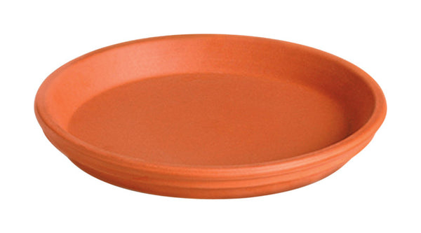 Deroma Terra Cotta Clay Saucer, 14-In.