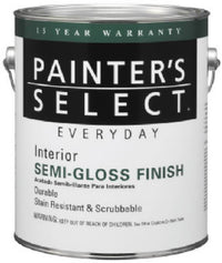 Painter's Select Everyday Tint Base For Interior Semi-Gloss Latex Enamel (Pack of 4)