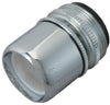 BrassCraft Dual Thread 15/16 in.- 27M x 55/64 in.-27F Chrome Faucet Aerator