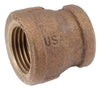 Amc 738119-0804 1/2" X 1/4" Red Brass Low Lead Coupling