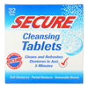 SECURE Denture Adhesive Denture Cleanser - 32 Tablets