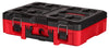 Milwaukee  PACKOUT  20 in. Plastic  Tool Case with Foam Insert  15 in. W x 6 in. H Black/Red