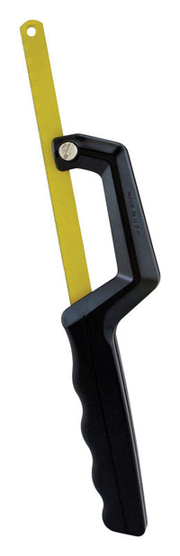 Great Neck 10 in. Close Quarter Hacksaw Black/Yellow 1 pc