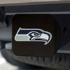 NFL - Seattle Seahawks  Black Metal Hitch Cover - 3D Color Emblem