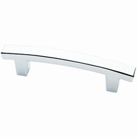 Pierce Cabinet Pull, Polished Chrome, 3-In.