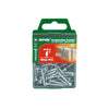 SPAX No. 6 x 1 in. L Phillips/Square Flat Head Zinc-Plated Steel Multi-Purpose Screw 40 each