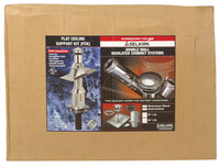 Selkirk 6 in. Stainless Steel Stove Pipe Ceiling Support Kit