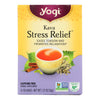 Yogi Kava Stress Relief Herbal Tea Caffeine Free - 16 Bag - Case of 6