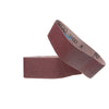 3M  21 inch in. L x 3 in. W Aluminum Oxide  Sanding Belt  80 Grit Medium  2 pc.