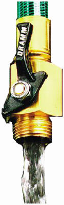 Dramm Brass Male to Female Thread Heavy Duty Hose Shut Off Valve 3/4 in.