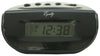 La Crosse Technology Equity 3 in.   Black Alarm Clock LCD Battery Operated