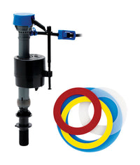 Fluidmaster PerforMAX Fill Valve and Seal Kit Multicolored Plastic