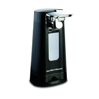 Hamilton Beach Black Electric Can Opener Magnetic Lid Holder