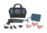 Bosch Multi-X Oscillating Tool Kit With Bag 2.5 Amp 8000-20000 Rpm Variable Speed