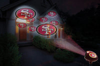 Sporticulture  San Francisco 49ers  Projector Light  Plastic  1 pk