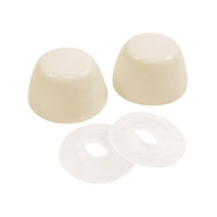 Danco Toilet Bolt Caps Almond Plastic