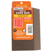 Allway 5 in. L x 3.5 in. W x 1 in. Medium Angled Sanding Sponge (Pack of 10)