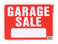 Hy-Ko English Garage Sale Sign Plastic 9 in. H x 12 in. W (Pack of 10)