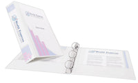 Avery 05780 2" White Economy View Binder                                                                                                              