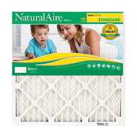 AAF Flanders NaturalAire 20 in. W X 36 in. H X 1 in. D Pleated 8 MERV Pleated Air Filter 1 pk (Pack of 12)