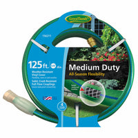 Green Thumb Reel Hose, Medium Duty, 5/8-in x 125-Ft.