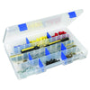 Flambeau Tuff Tainer 9.13 in.   W X 2 in.   H Storage Box Plastic Clear