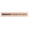 Arrowhead Mills - Organic Red Lentils - Case of 6 - 16 oz.