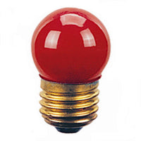 Utility Light Bulb, Red, 7.5-Watts (Pack of 10)