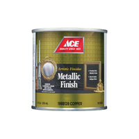 Ace Artistic Finishes Metallic Copper Solvent-based Paint Interior 695 g/L 1/2 pt (Pack of 6)