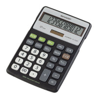 Sharp 12 digit Calculator Black