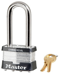 2-In. Keyed-Alike Laminated Padlock, 2.5-In. Long Shackle