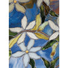 Artscape Multi-color Textured Clematis 24 In. x 36 In. Indoor Window Film 24 in.   W X 36 in.   L