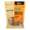 Woodstock Organic Walnuts Halves and Pieces - Case of 8 - 5.5 OZ