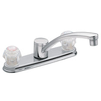 Moen Adler Two Handle Chrome Kitchen Faucet