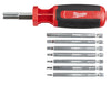 Milwaukee  SAE Hex Key  9-in-1  Multi-Bit Driver  9 in.